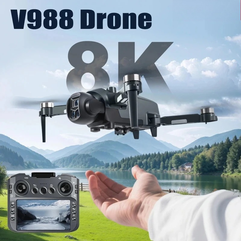 Drone Multispectral - طائرة بدون طيار V988 الأصلية بكاميرا