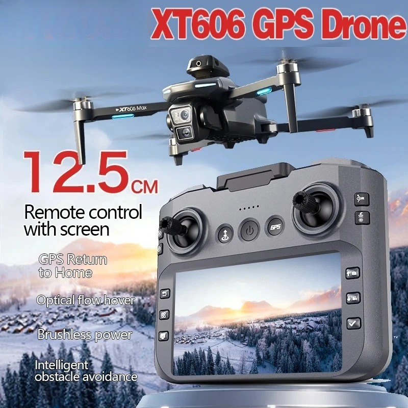 طائرة بدون طيار XT606 MAX GPS  - مراجعة Drone Multispectral وسعره