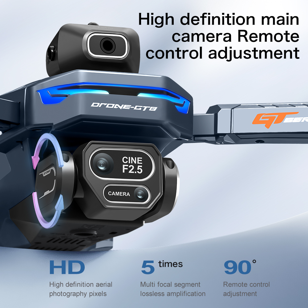 طائرة بدون طيار GT8 HD الجديدة - مراجعة Drone Multispectral وسعره